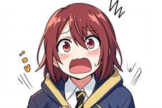 Anime Character Shocked