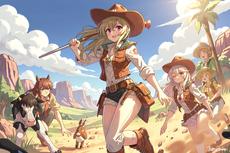 Anime Cowgirl Adventure