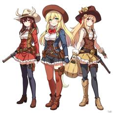 Anime Cowgirls