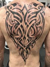 Back Tattoo Tribal