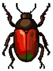 Beetle Pixel Art