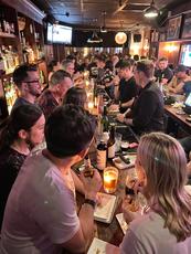 Bustling Bar Scene