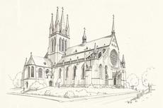Cathedral Sketch
