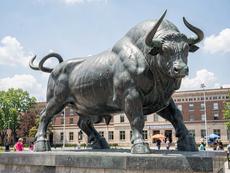 Charging Bull Statue