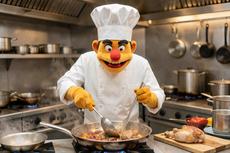 Chef Puppet Cooking