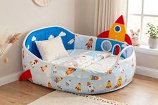 Childrens Rocket Bed