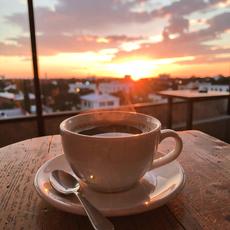 Coffee And Sunrise