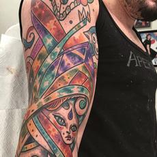 Colored Tattoo Arm