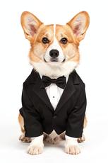 Corgi Tuxedo
