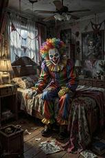 Creepy Clown Bedroom