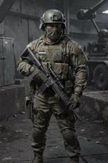 Dark Military Aesthetic