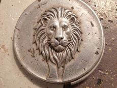 Embossed Lion