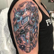 Futuristic Tattoo