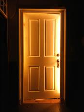 Glowing Door
