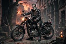 Gothic Biker