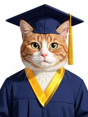 Graduate Cat