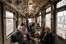 Inside Old Train