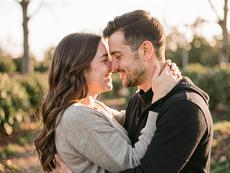 Intimate Romantic Embrace