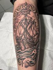 Intricate Nautical Tattoo