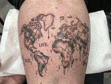 Map Tattoo