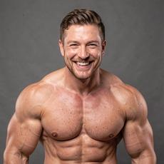 Muscular Man Smiling