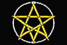 Pixel Pentagram