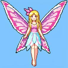 Pixelated Fairy