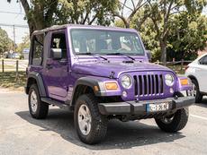 Purple Jeep Pose