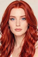 Red Haired Blue Eyed Beauty