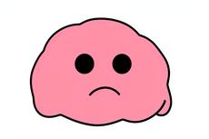 Sad Pink Blob
