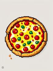 Stretchy Pixel Pizza