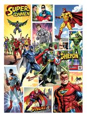 Super Hero Collage