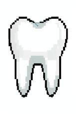 Tooth Pixel Art