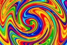 Vibrant Color Swirls