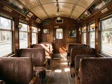 Vintage Train Interior