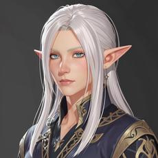 White Haired Elf