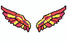Wings Pixel Art
