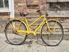 Yellow Vintage Bicycle